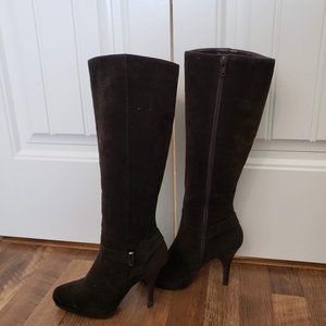 Brown Suede Boots